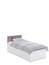Posteľ 90x200 S White Pink