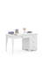 Písací stôl 120 pravý Royal White