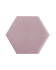 Panel Hexagon Blush Cloud