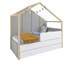 Postel Domček 170 White&Stone