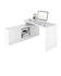 Písací stôl L4 145 White