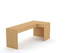 Rohový písací stôl B58 205x95 R pravý | Oak