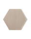 Panel Hexagon Beige Cloud