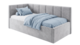 Posteľ Like 90 L Grey Cloud 81