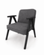 Stolička Helsinki Dark Anthracite Cloud 97