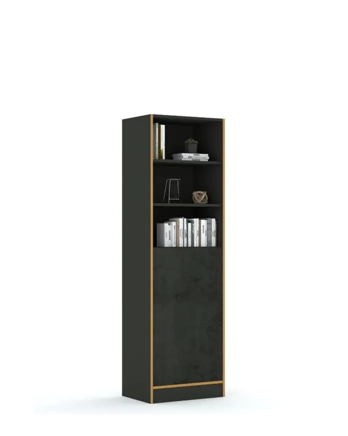Regál 60-45/200 Mode Concrete Oak