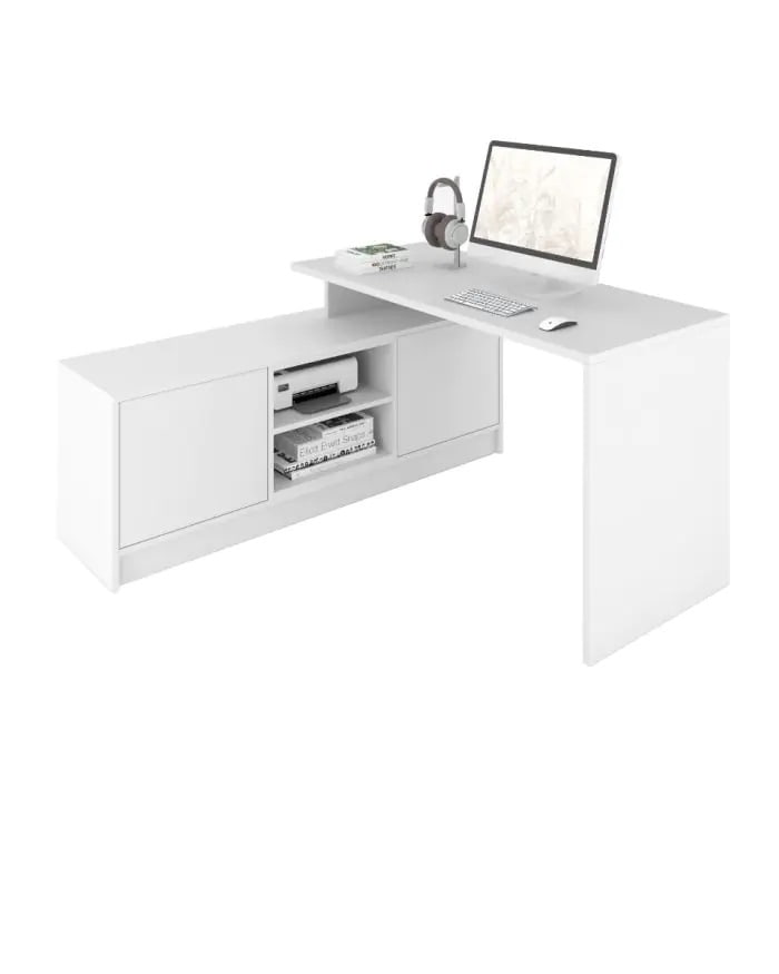 Písací stôl L4 145 White