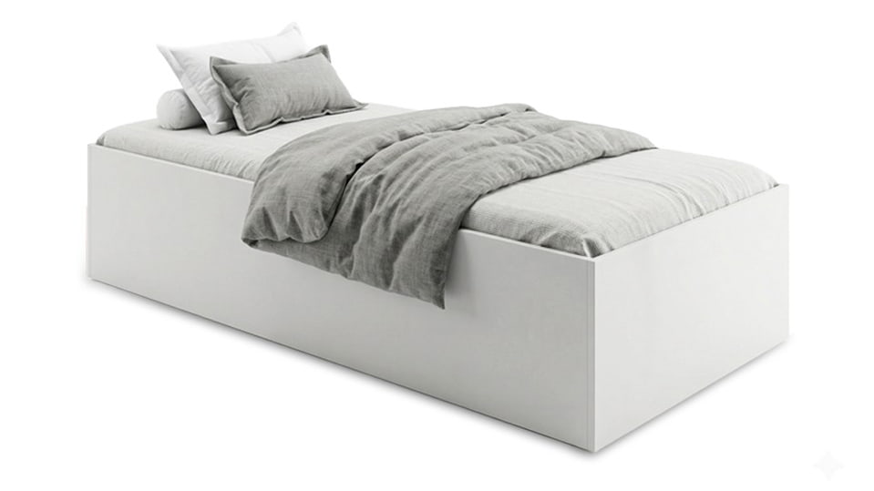 Posteľ Base 90 White