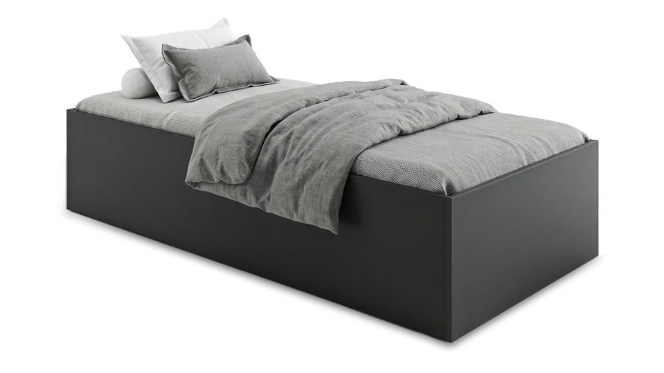 Posteľ Base 90 Anthracite