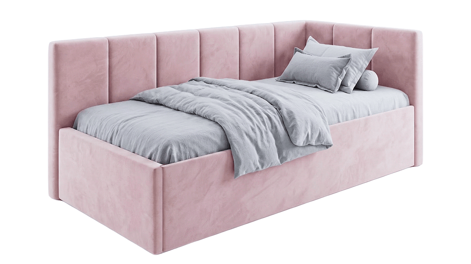Posteľ Like 90 R Blush Cloud 60