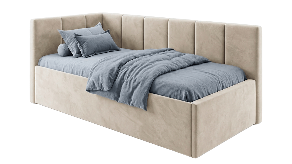 Posteľ Like 90 L Beige Cloud 03