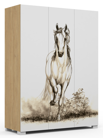 Skriňa 150 Horse Oak