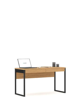 Písací stôl 140 Concrete Oak