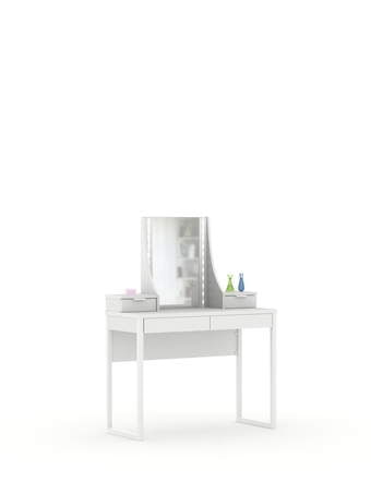 Toaletný stolík 100 White