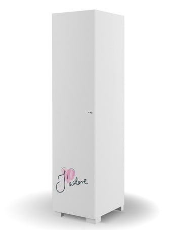 Ľavá skriňa 50 Fashion Pink