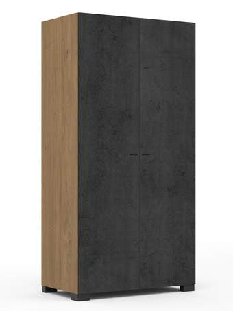 Skriňa 100 Go! Concrete Oak