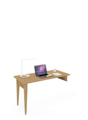 Písací stôl 130x60 L=R Scandi Oak