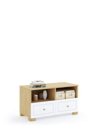 Skriňa RTV 100 Frame Oak White