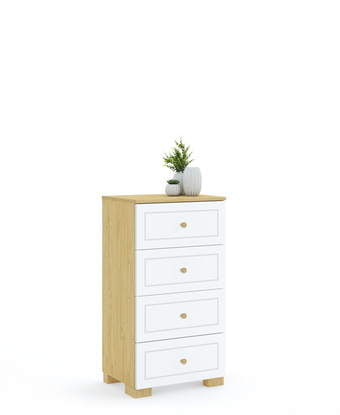Komoda 55 Frame Oak White
