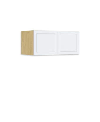 Nadstavec skrine 100 Frame Oak White