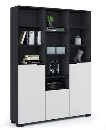 Regál Vysoký 150 UNI Dark Grey
