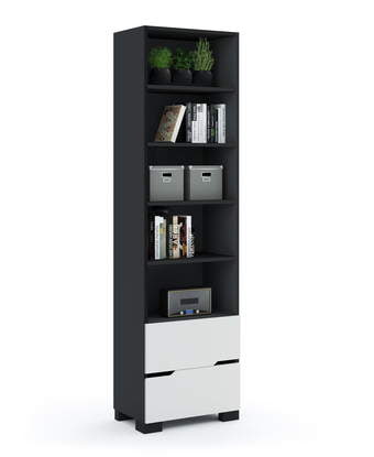 Regál Vysoký 55 UNI Dark Grey