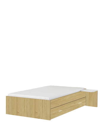 Posteľ 120x200 nízky Young Oak