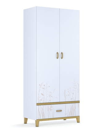 Skriňa 100 Garden White