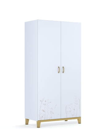 Skriňa 100/200 Garden White