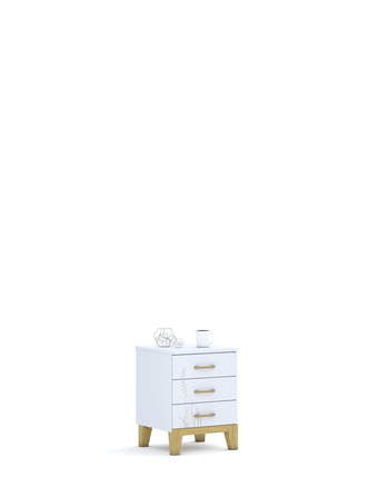 Truhlica 40x45 Garden White