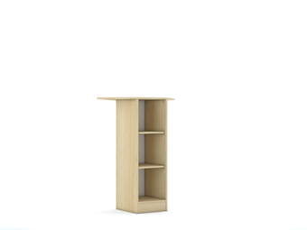 Rohovy regál 40 3P Oak Lindberg