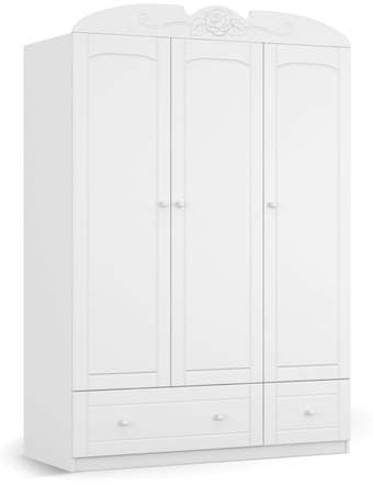 Skriňa 135 Bianco Fiori