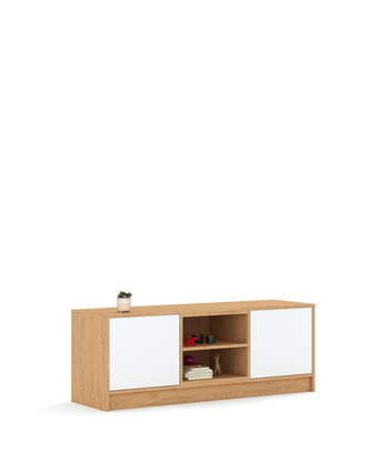 TV skrinka 145 Mode White Oak