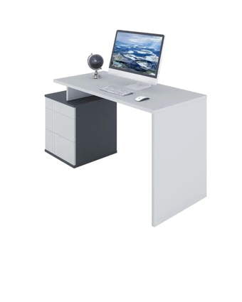 Písací stôl L4 125 Stone Grey