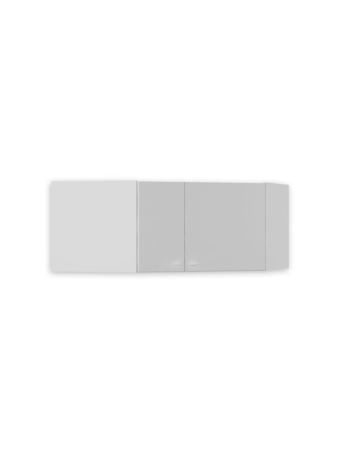 Nadstavec rohovej skrine Uni White