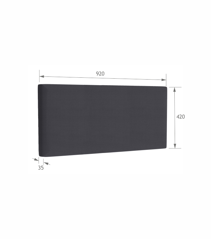 Single Panel 90 Anthracite