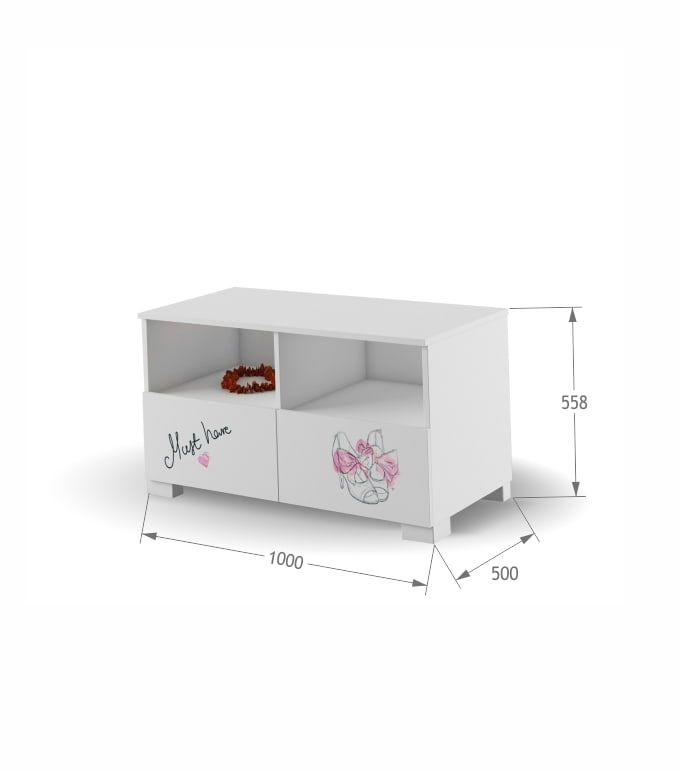 Szafka RTV 100 Fashion Pink
