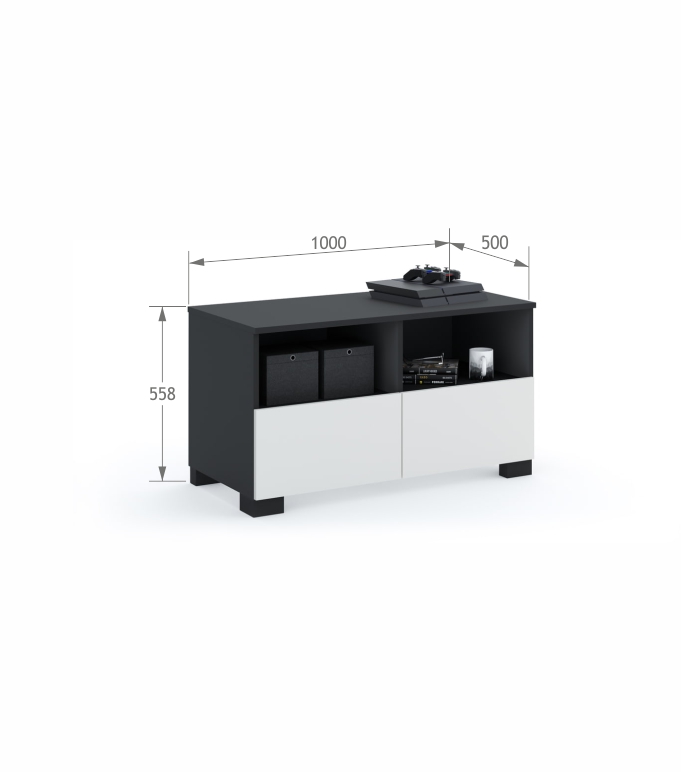 Szafka RTV 100 UNI Dark